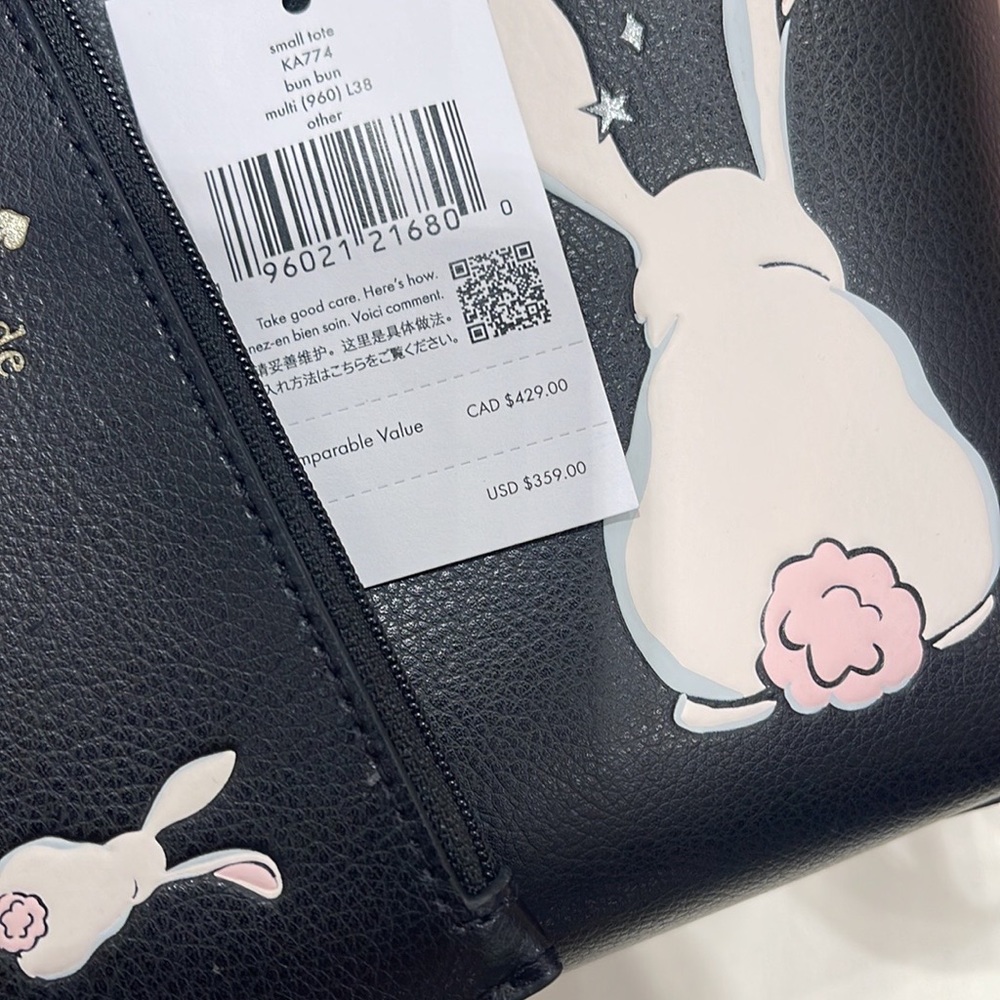 Kate Spade Bunbun Bunny Small Tote Bag 
COLOR: Multi
NWT - Picture 16 of 16